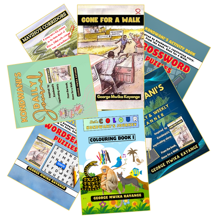 A collection of books and other educational materials